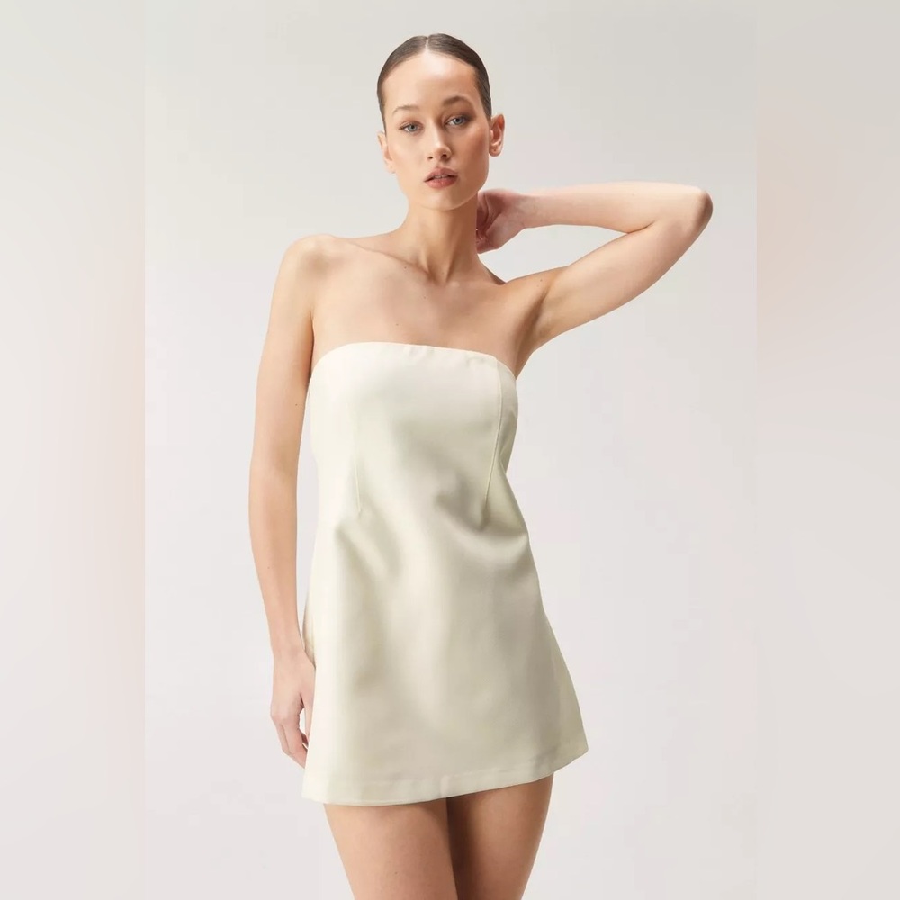 Nasty Gal Tailored Overlay Playsuit